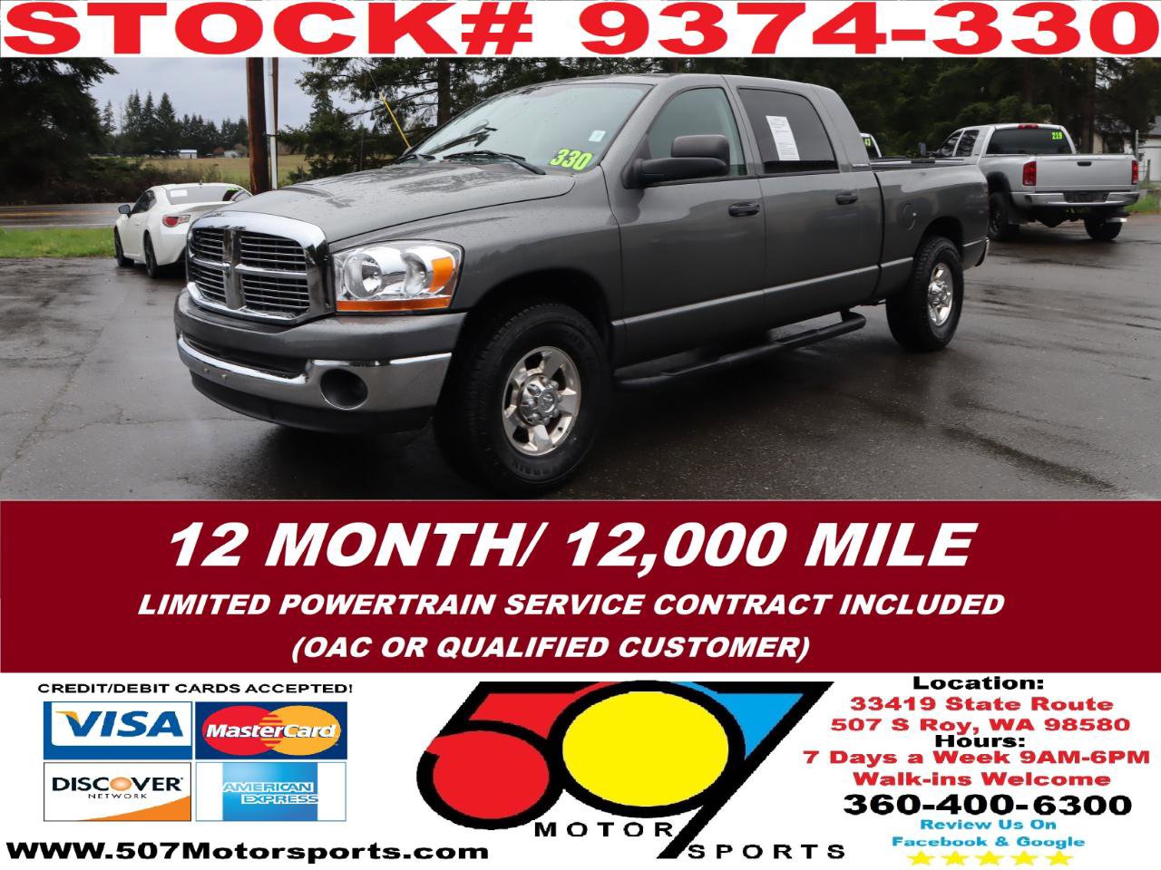 Used 2006 Dodge Ram 1500 Truck SLT w/ Trailer Tow Group image 2