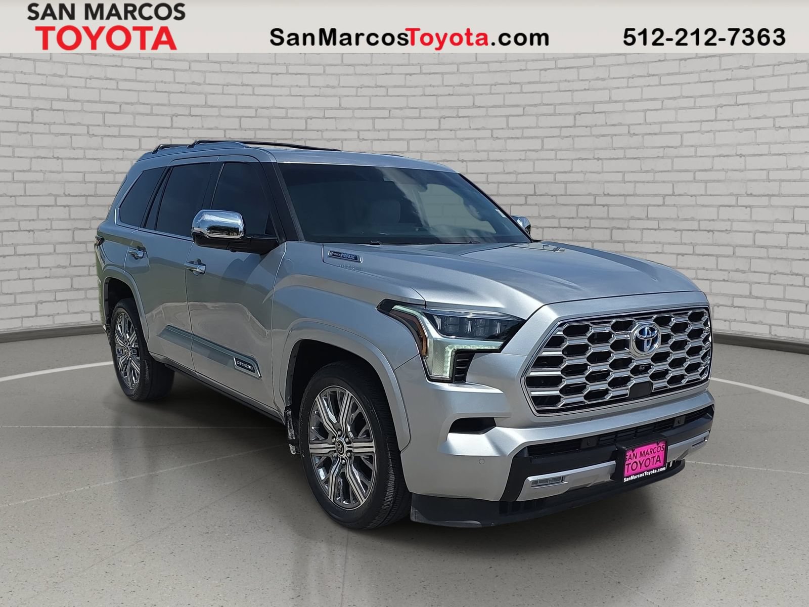 Used 2024 Toyota Sequoia Capstone AWD/4WD image 3