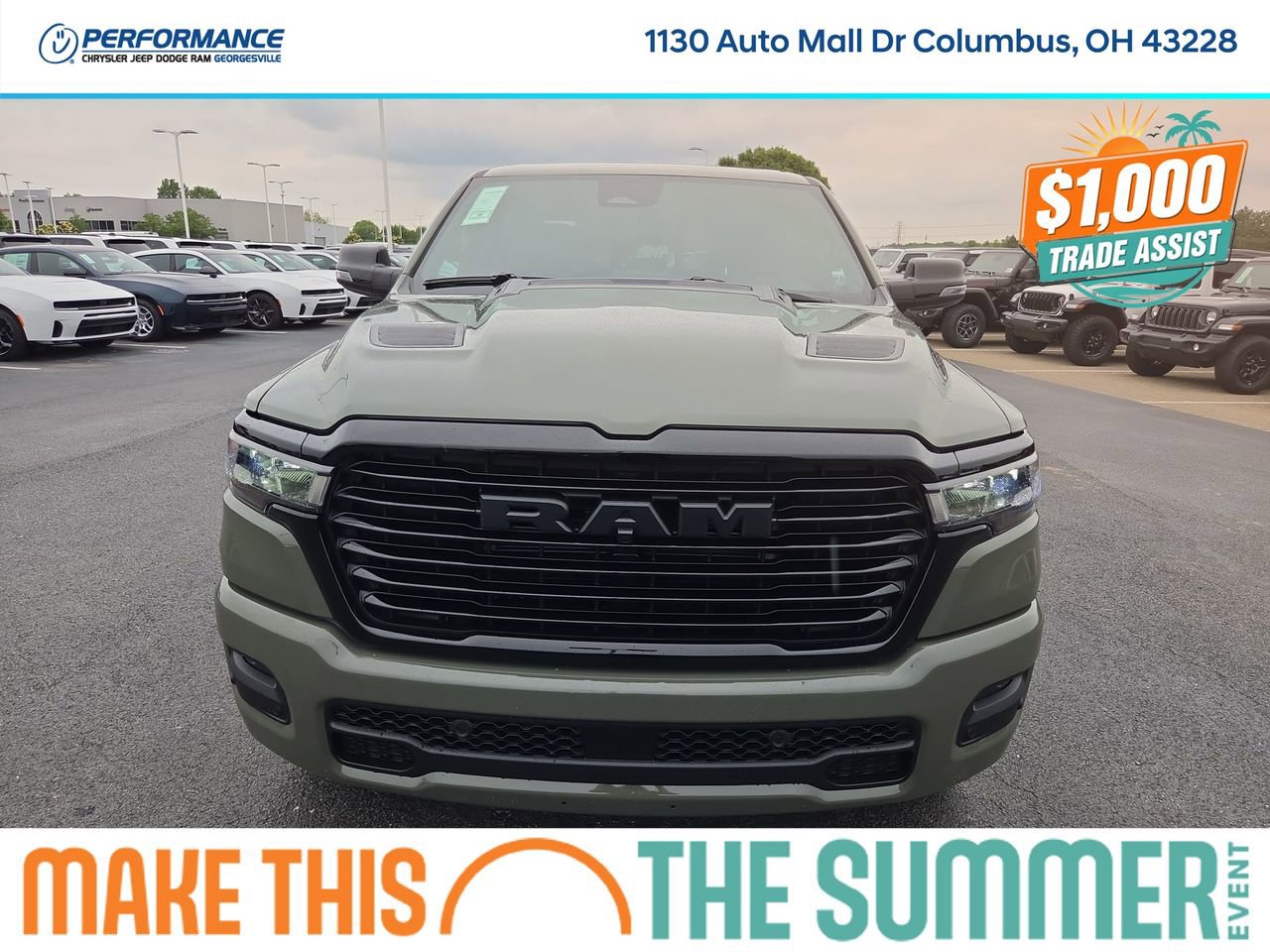 New 2026 RAM 1500 Laramie w/ Night Edition AWD/4WD image 2