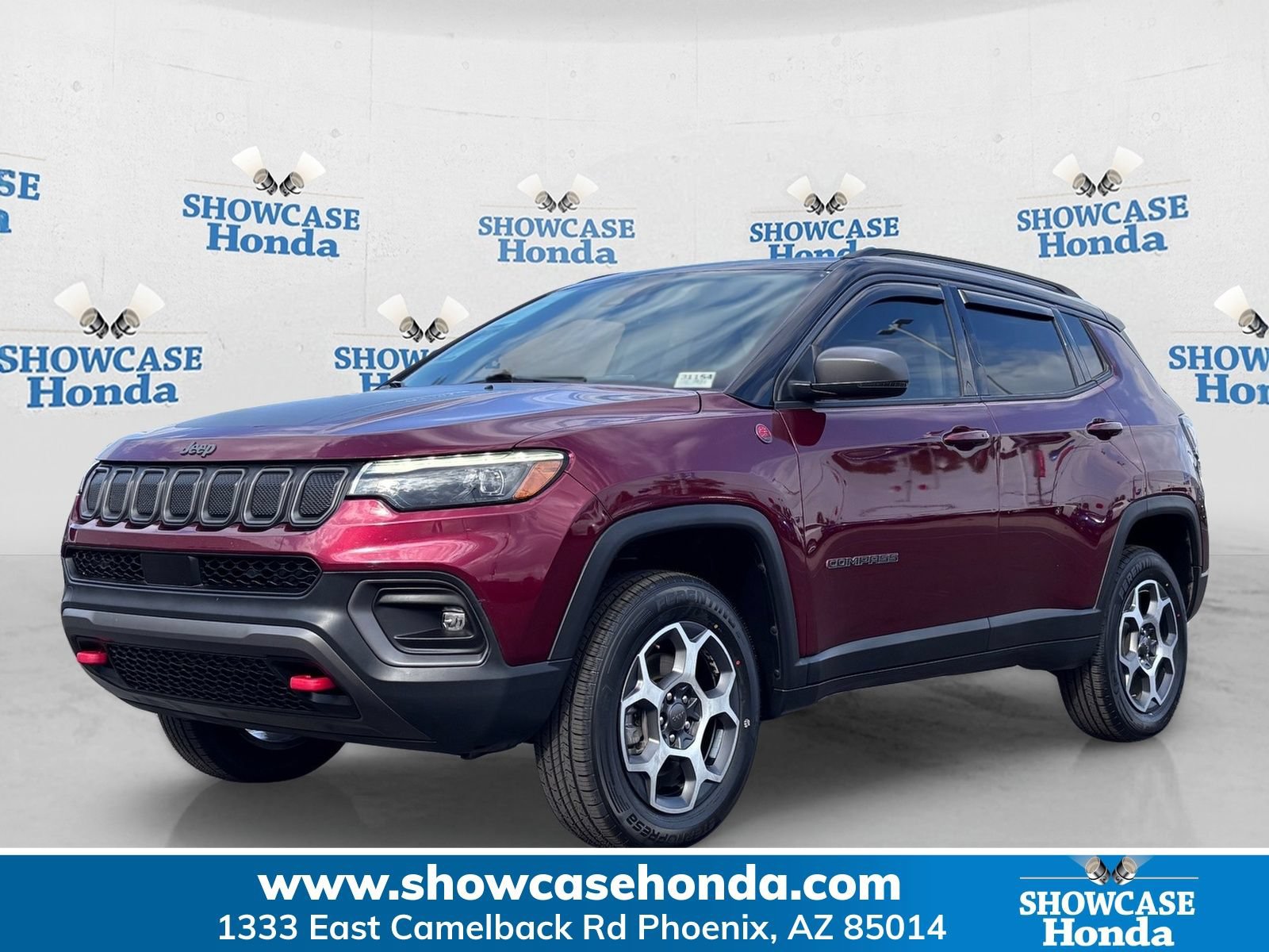 Used 2022 Jeep Compass Trailhawk w/ Trailhawk Elite Group AWD/4WD image 1