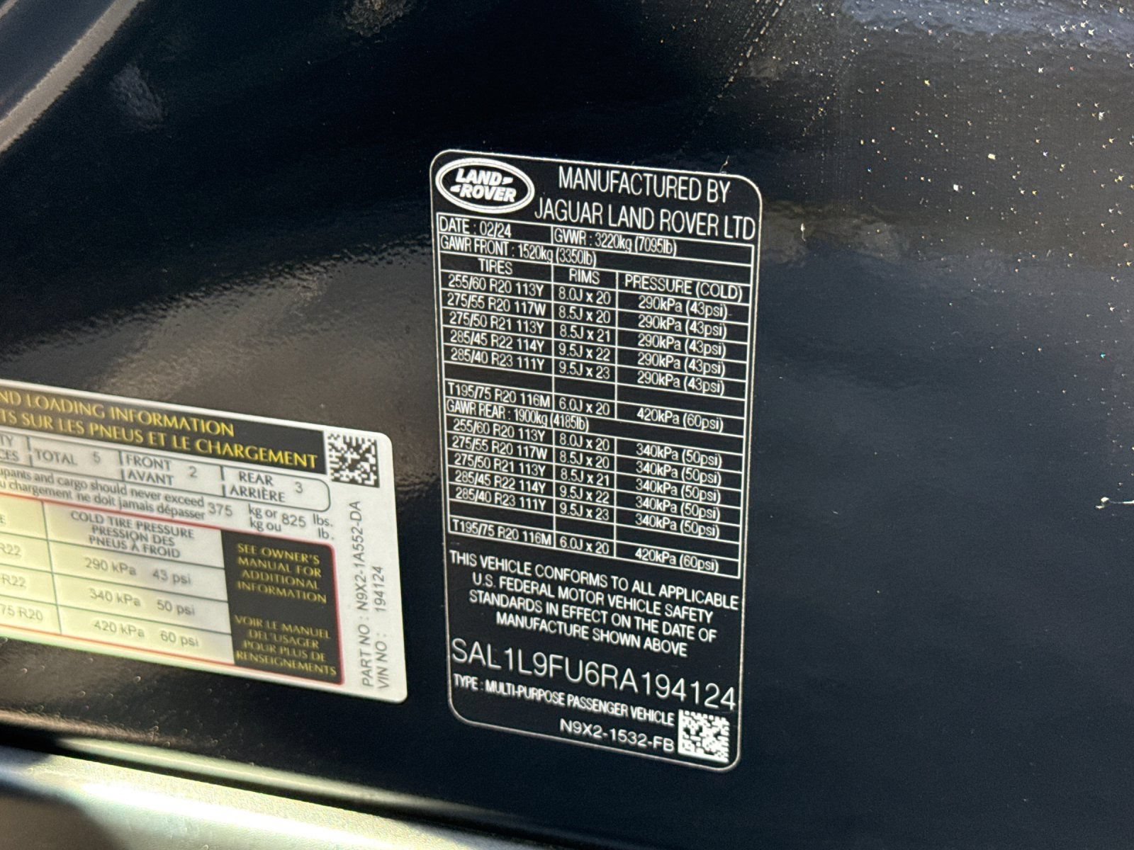 Used 2024 Land Rover Range Rover Sport Dynamic SE AWD/4WD image 29