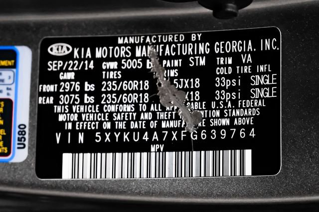 Used 2015 Kia Sorento EX FWD image 63
