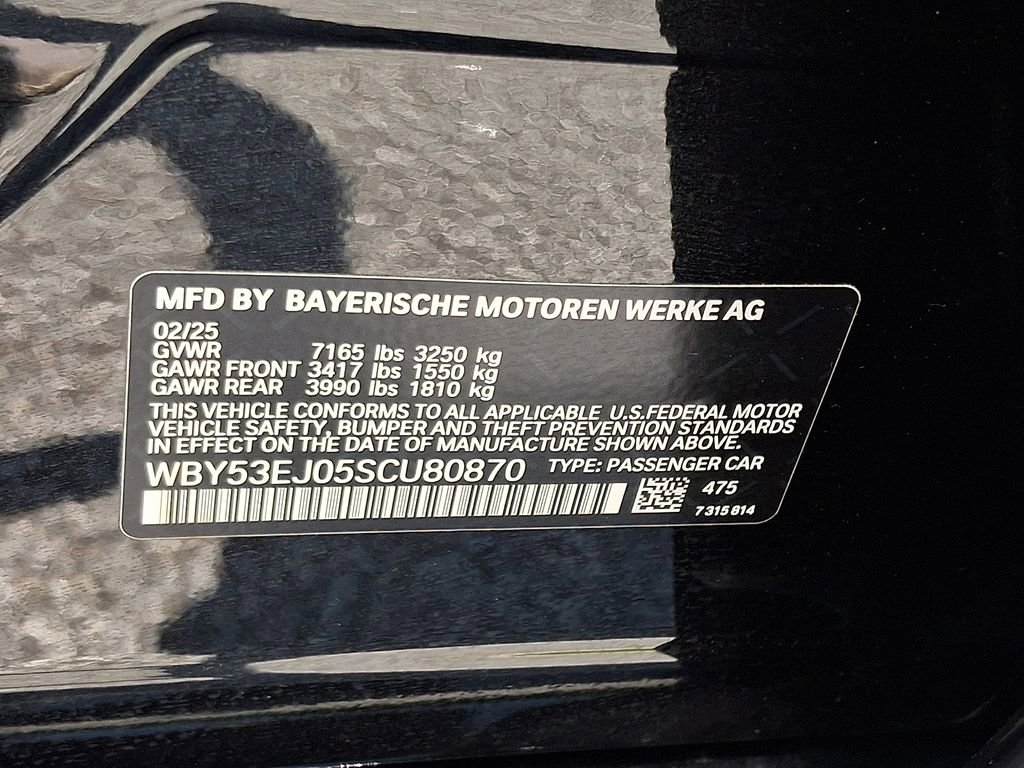 Used 2025 BMW i7 xDrive60 AWD/4WD image 26