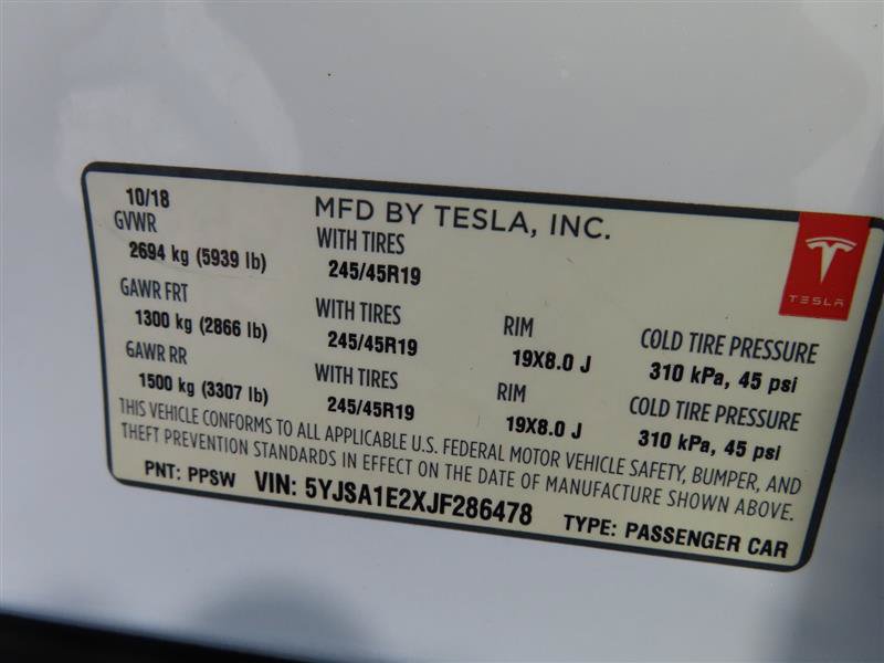 Used 2018 Tesla Model S 100D AWD/4WD image 36