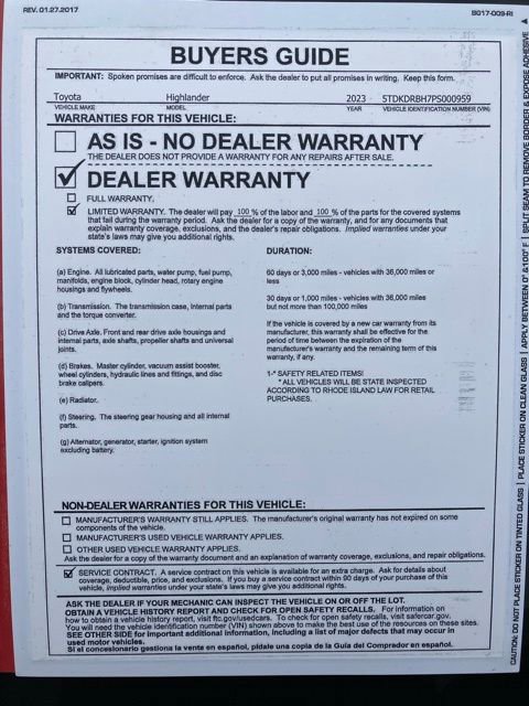 Certified 2023 Toyota Highlander XLE image 48