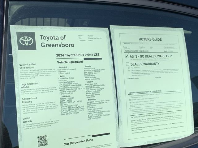 Used 2024 Toyota Prius Prime FWD image 38