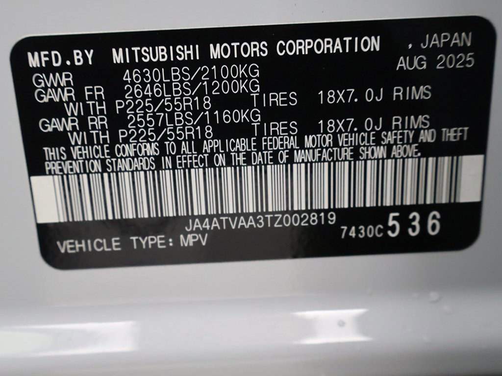 New 2026 Mitsubishi Eclipse Cross LE image 41