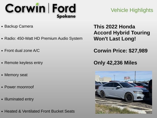 Used 2022 Honda Accord Touring image 6