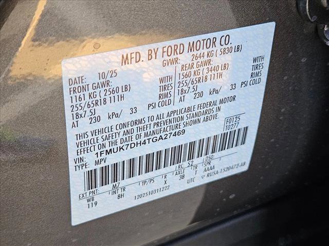 New 2026 Ford Explorer Active image 17