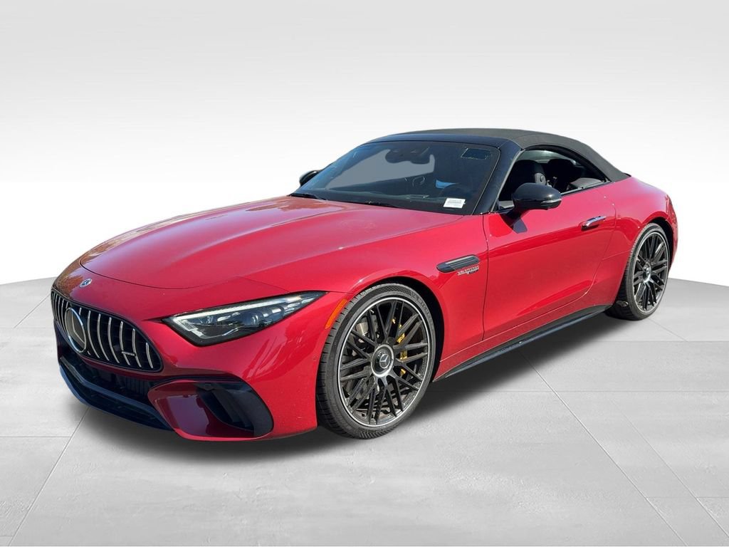 Used 2022 Mercedes-Benz SL 55 AMG 4MATIC image 1