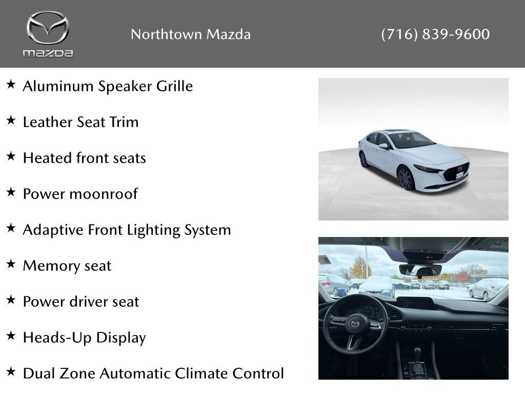Used 2019 MAZDA MAZDA3 Sedan w/ Premium Package image 2