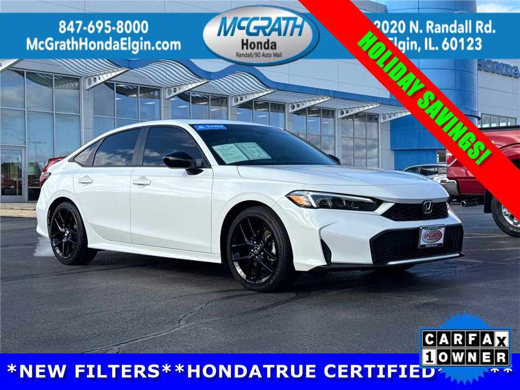 Certified 2025 Honda Civic Sport image 1