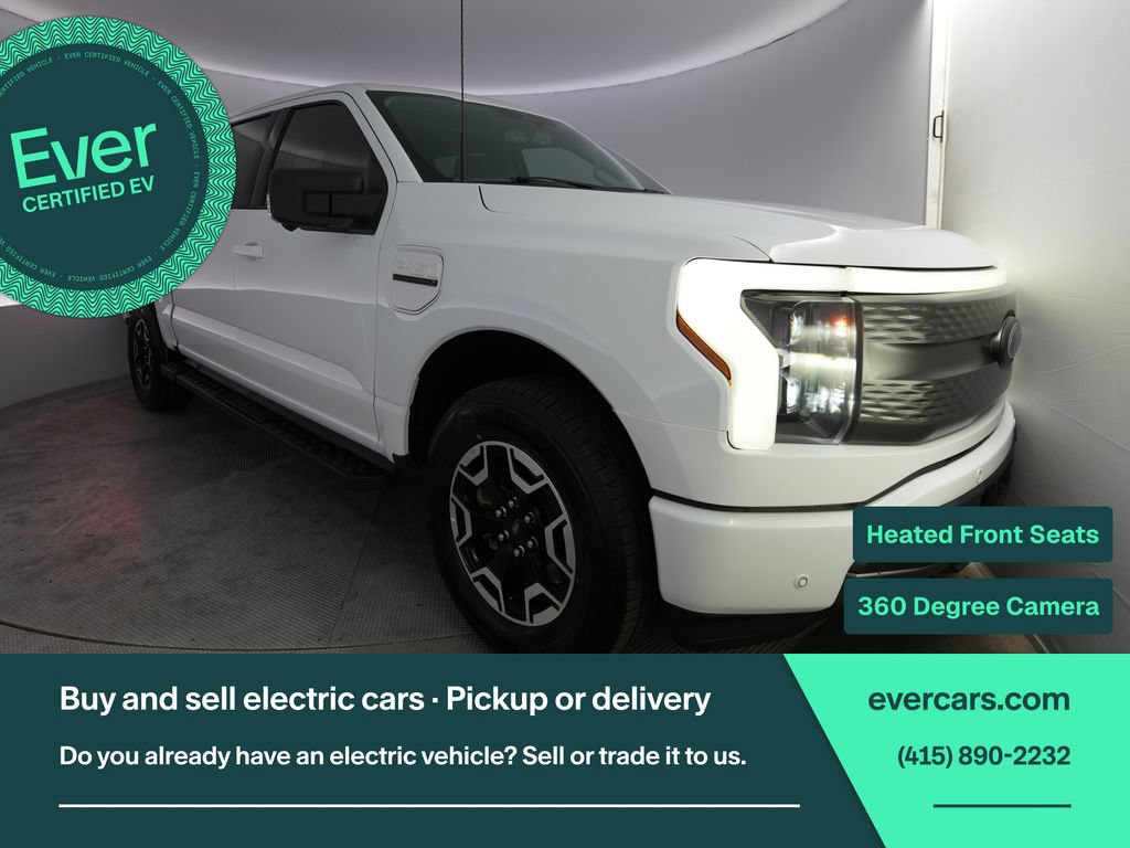 Used 2023 Ford F150 Lightning XLT AWD/4WD image 1