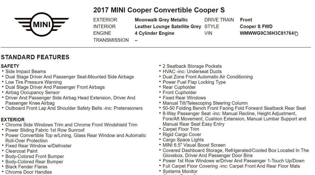 Used 2017 MINI Cooper S image 16