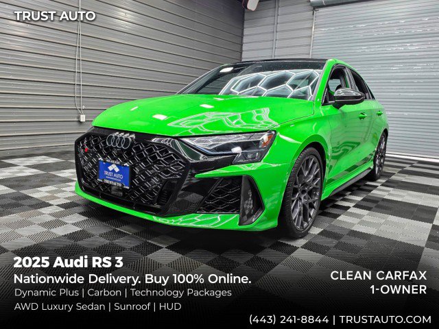 Used 2025 Audi RS 3 AWD/4WD image 1