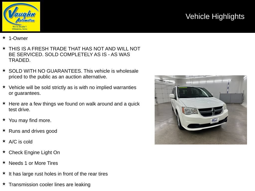 Used 2012 Dodge Grand Caravan SXT w/ Entertainment Group 1 FWD video 2