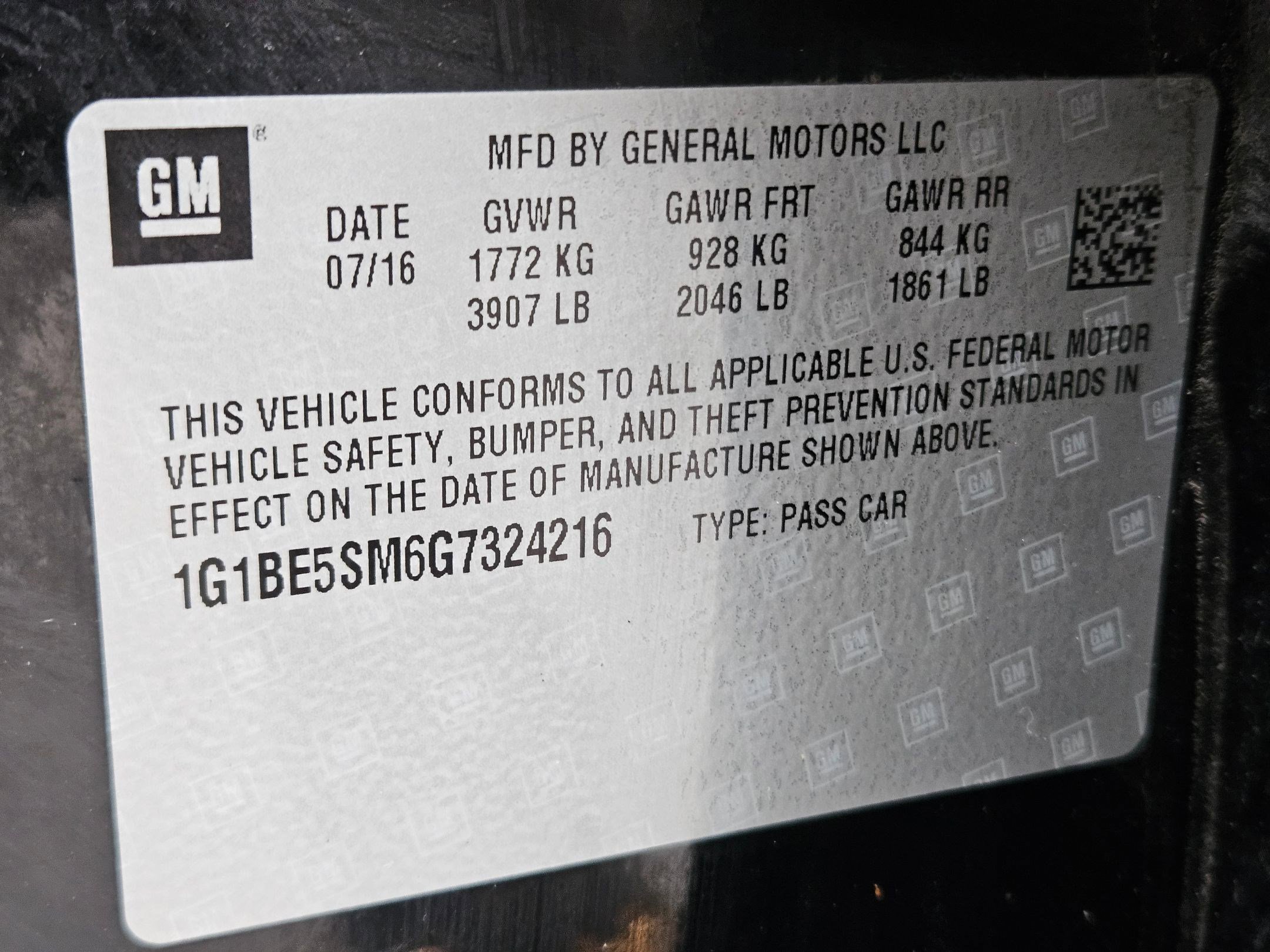 Used 2016 Chevrolet Cruze LT w/ Sun And Sound Package image 38