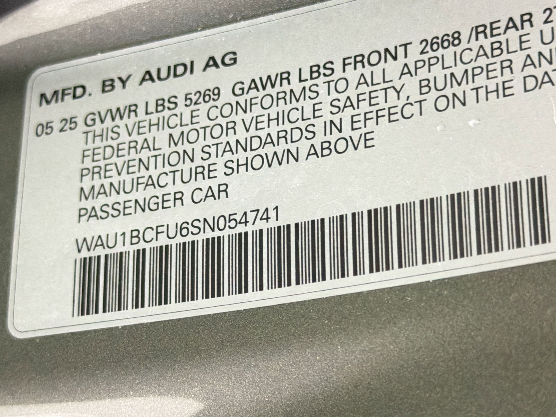 Used 2025 Audi A5 2.0T Premium w/ Convenience Package AWD/4WD image 23