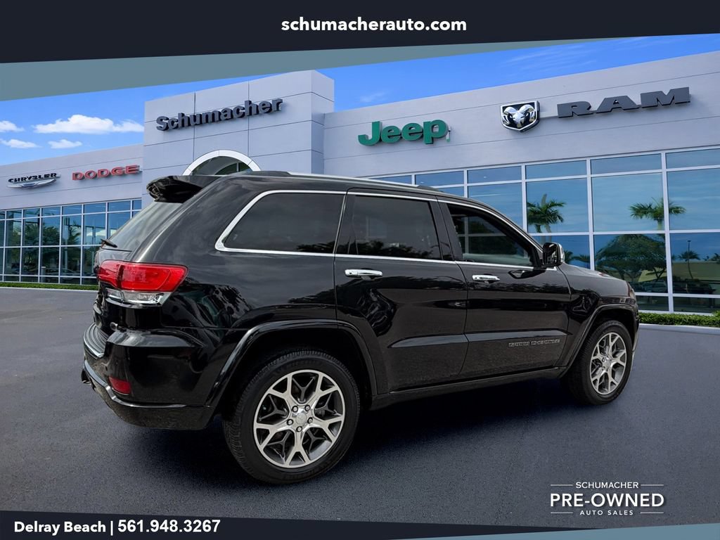 Certified 2020 Jeep Grand Cherokee Overland AWD/4WD image 7