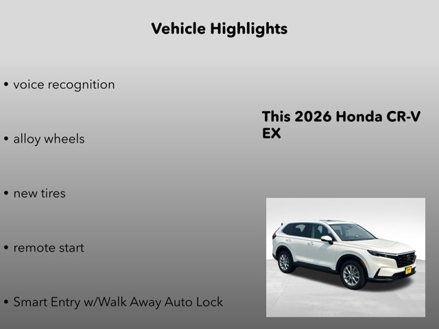 New 2026 Honda CR-V EX image 15