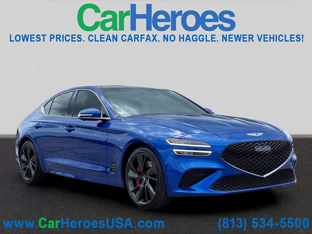 Used 2022 Genesis G70 3.3T RWD image 1