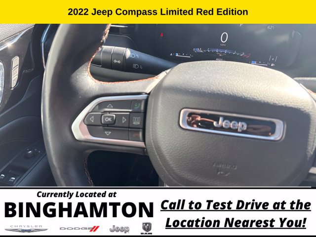 Used 2022 Jeep Compass Limited w/ (RED) Package AWD/4WD image 11