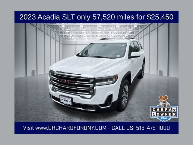 Used 2023 GMC Acadia SLT AWD/4WD 360° Tour