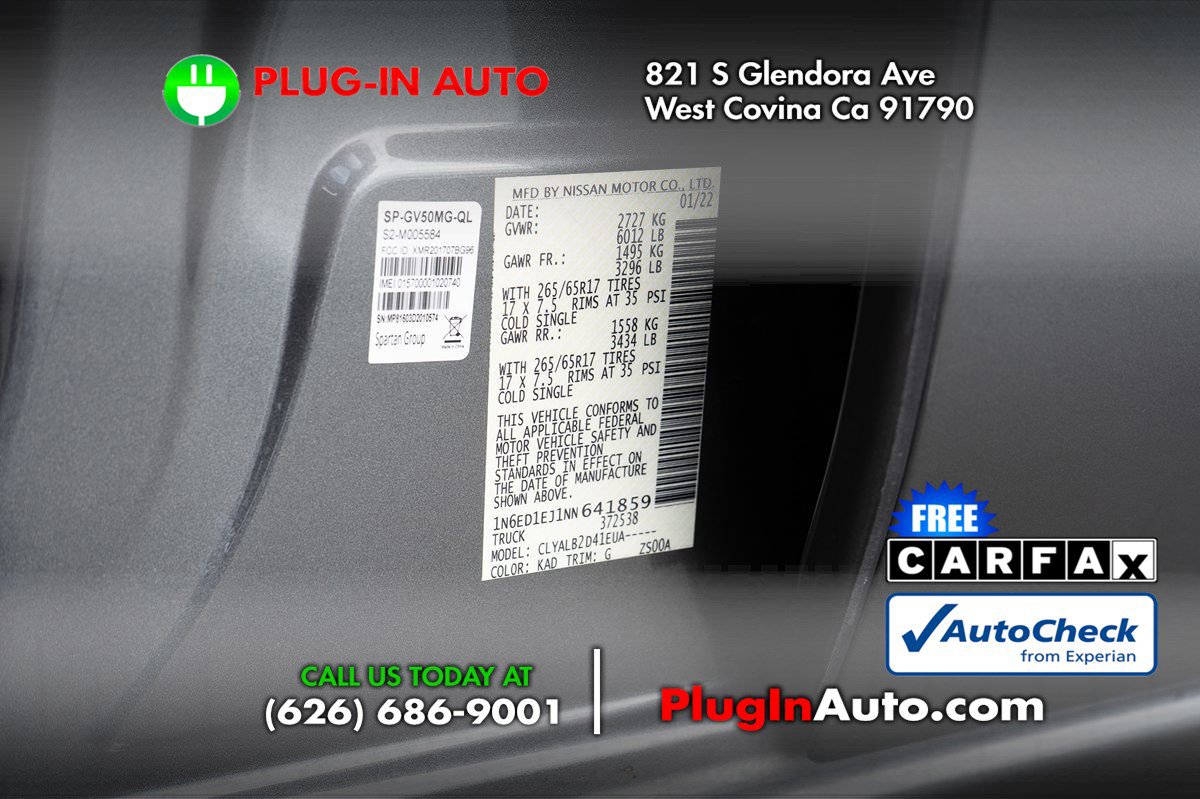 Used 2022 Nissan Frontier SV RWD image 8