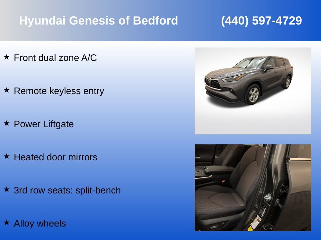Used 2023 Toyota Highlander LE AWD/4WD image 7