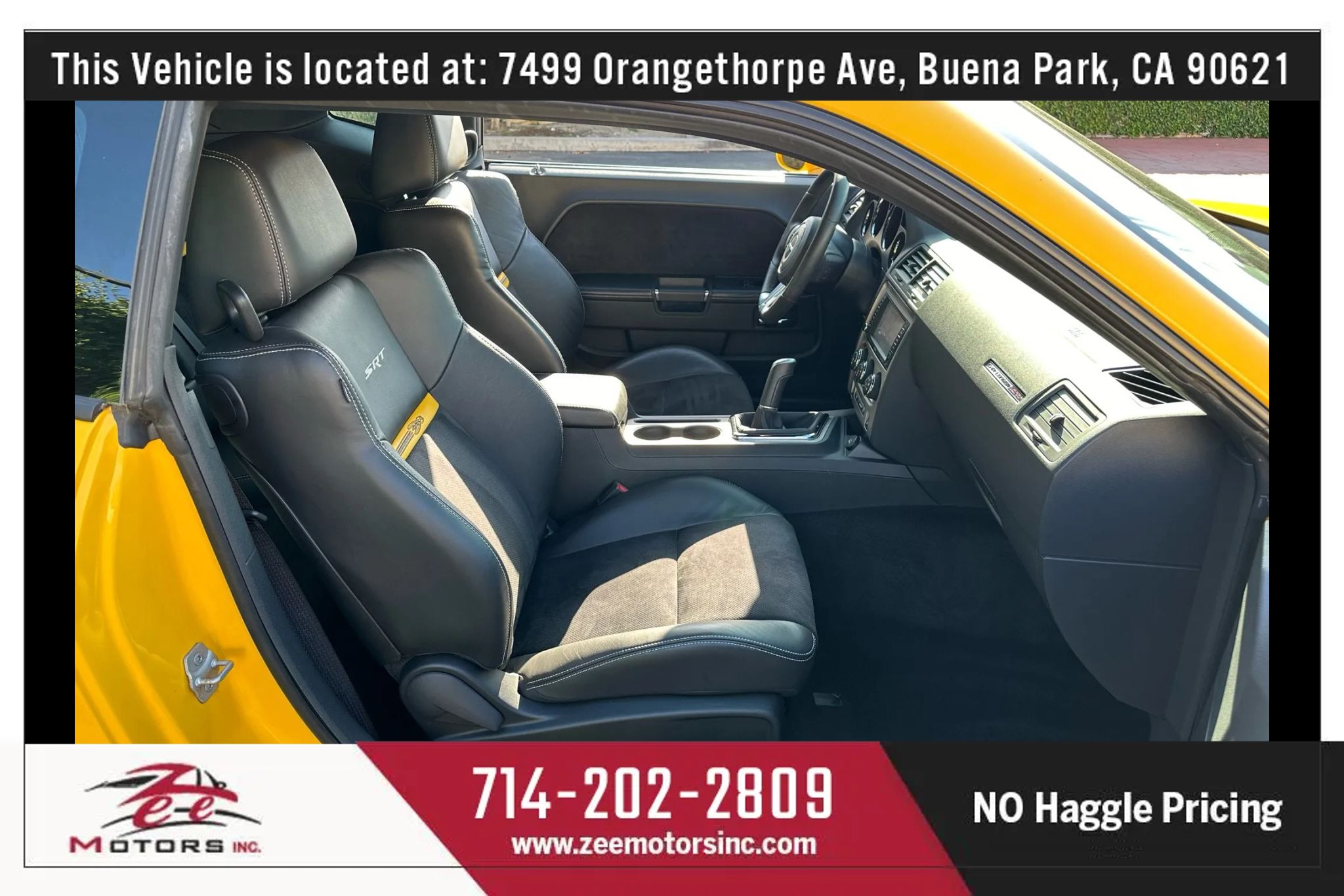 Used 2012 Dodge Challenger SRT8 Yellow Jacket w/ Premium Sound Group RWD image 19