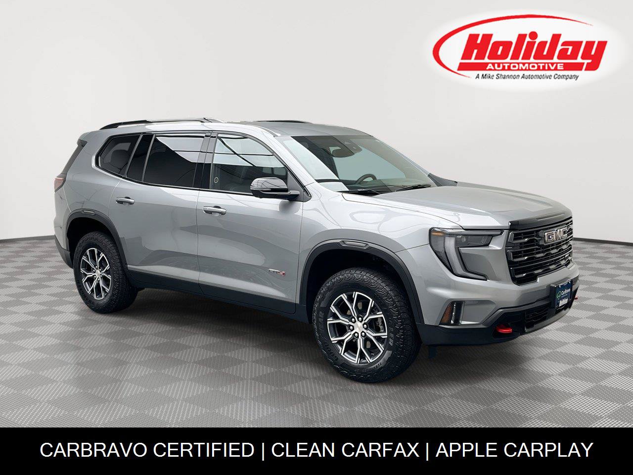 Certified 2025 GMC Acadia AT4 w/ LPO, Floor Liner Package