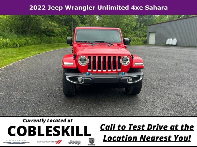 Used 2022 Jeep Wrangler Unlimited Sahara AWD/4WD image 2