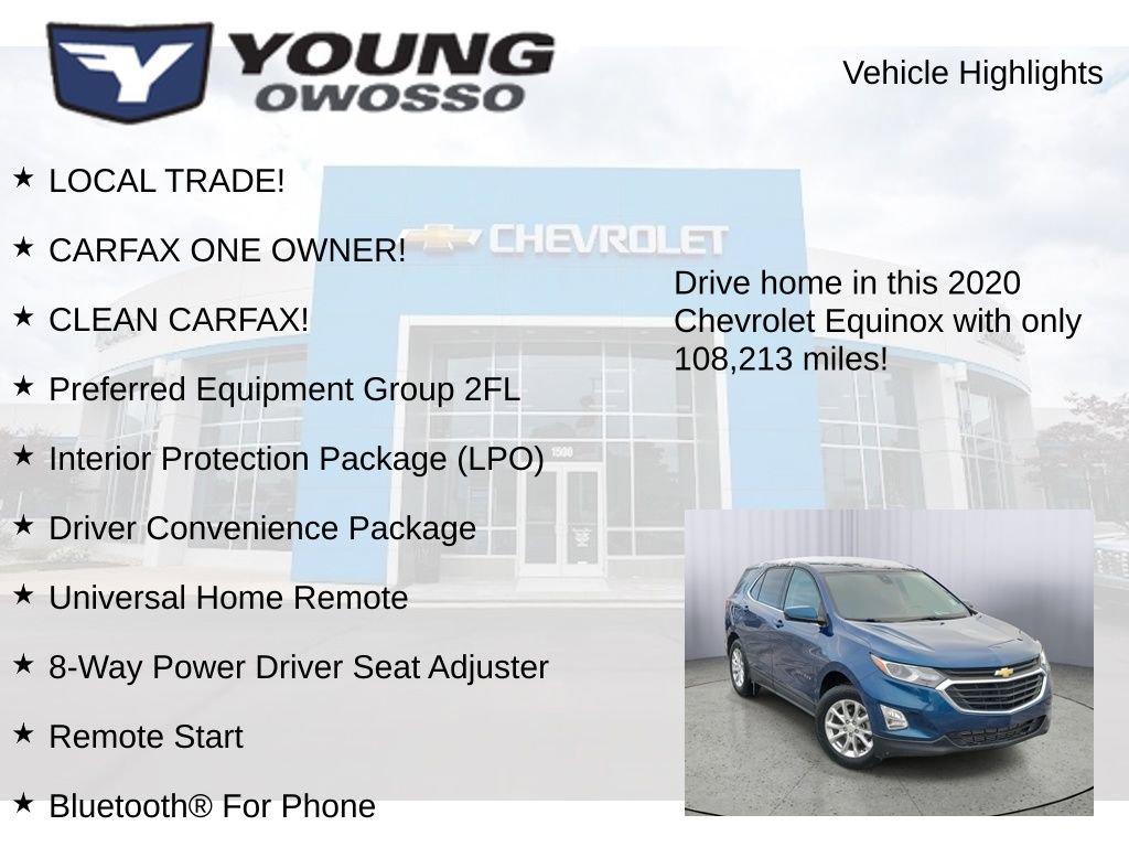 Used 2020 Chevrolet Equinox LT w/ Driver Convenience Package image 7