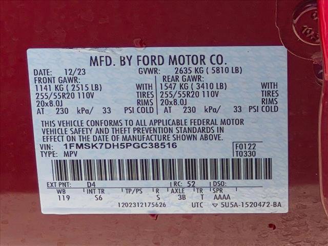 Used 2023 Ford Explorer XLT w/ Equipment Group 202A RWD image 18