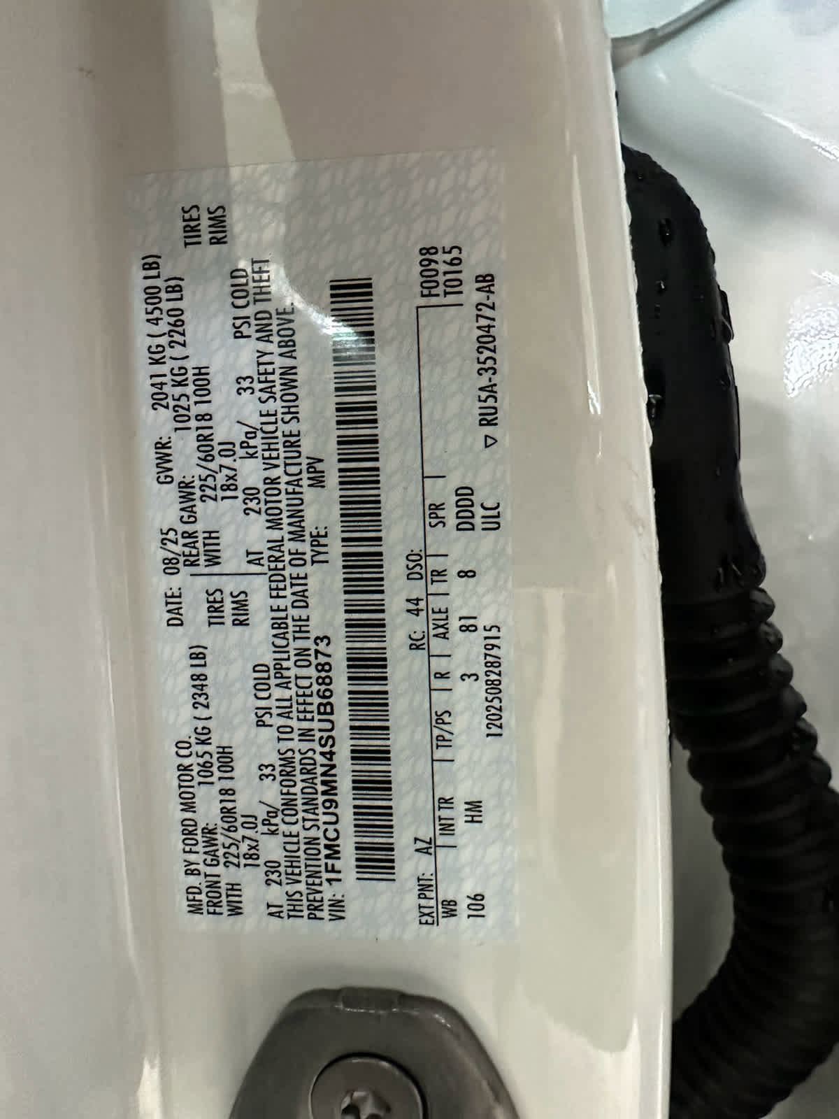 New 2025 Ford Escape ST-Line w/ Cold Weather Package image 14
