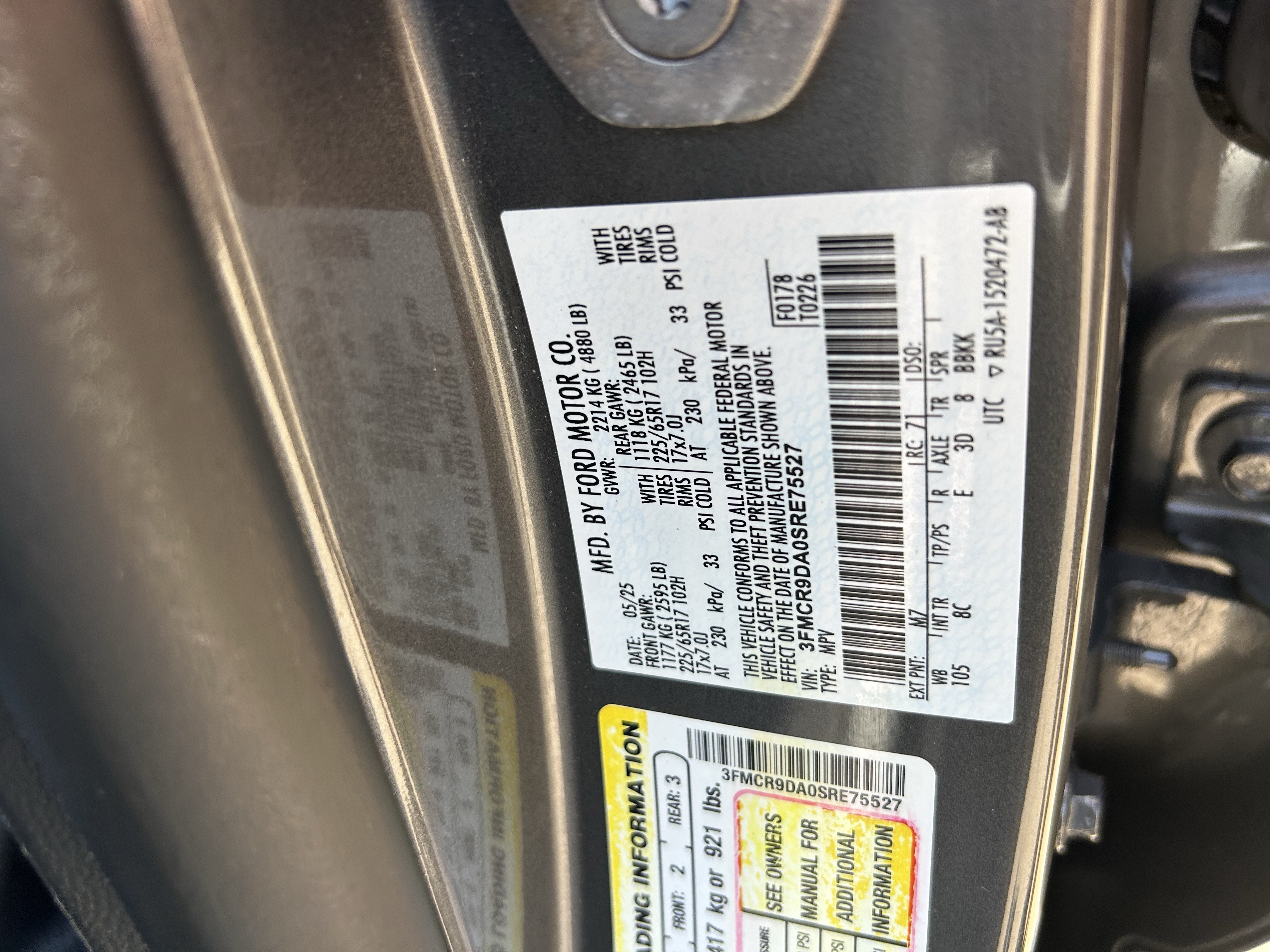 Used 2025 Ford Bronco Sport Badlands AWD/4WD image 44