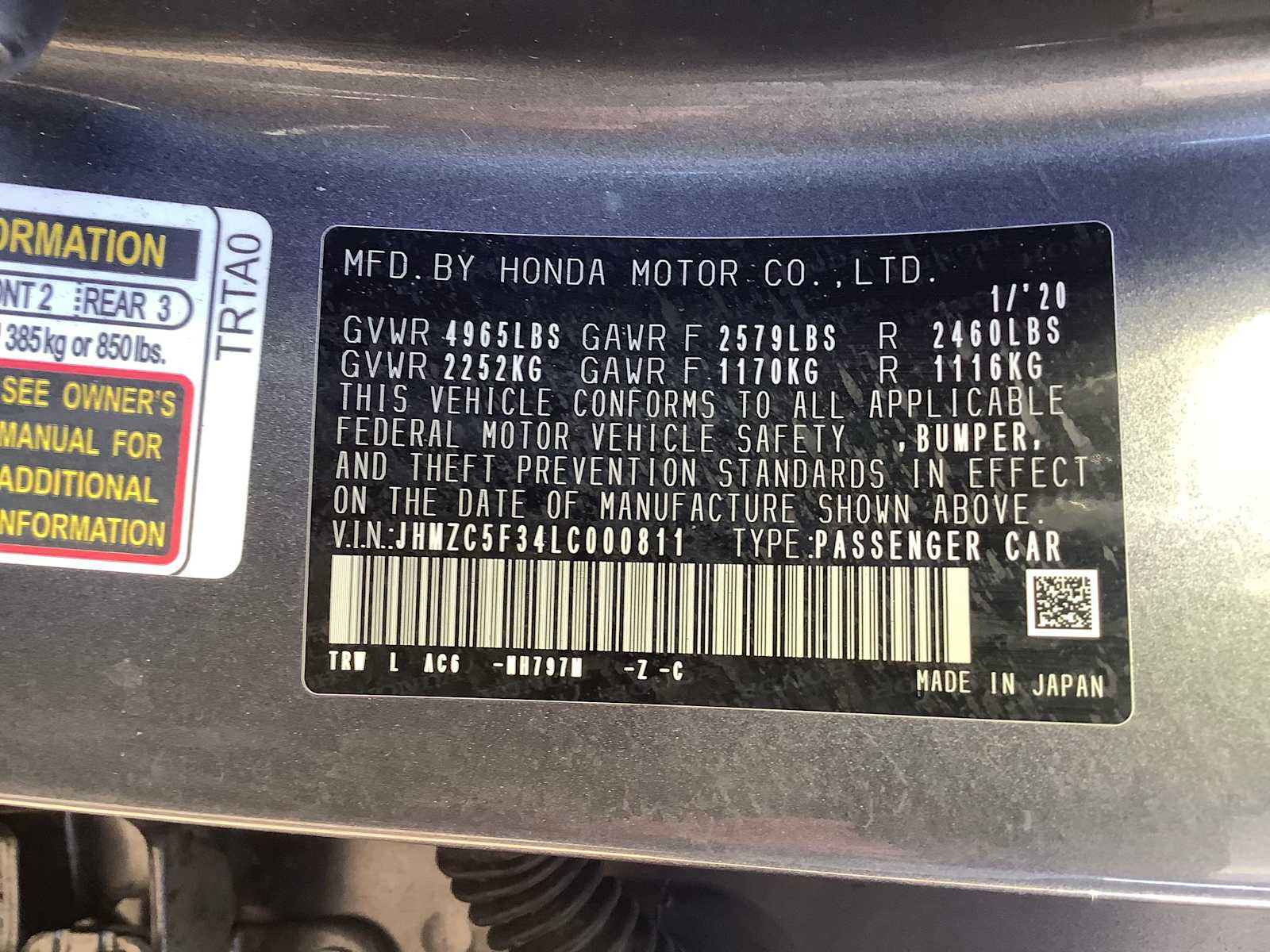 Used 2020 Honda Clarity Touring image 22