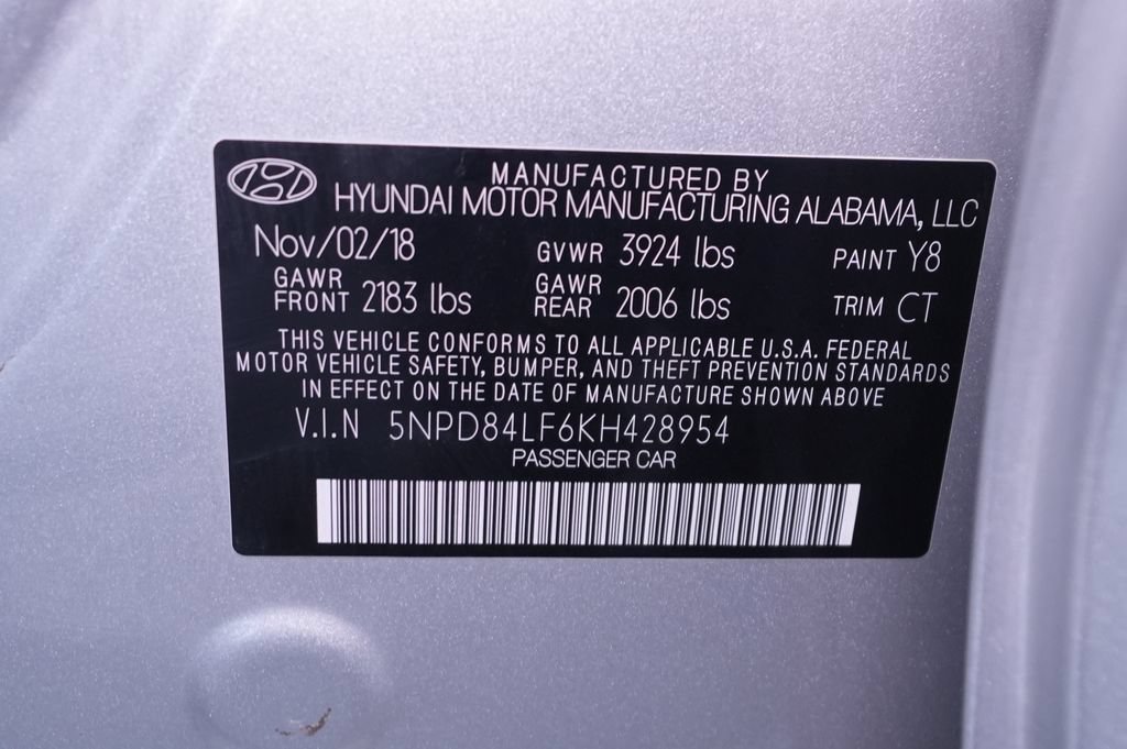 Used 2019 Hyundai Elantra SEL w/ Cargo Package FWD image 40