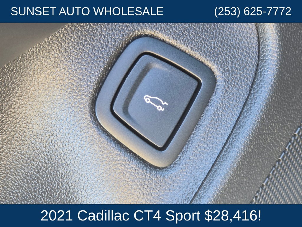 Used 2021 Cadillac CT4 Sport w/ Technology Package AWD/4WD image 25