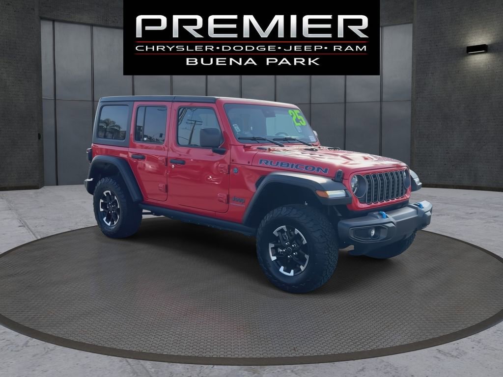 Used 2025 Jeep Wrangler Unlimited Rubicon 4xe w/ Safety Group image 2