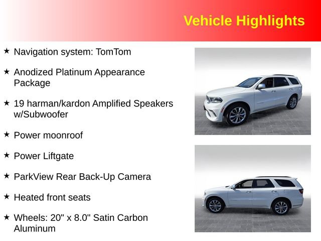 Used 2022 Dodge Durango Citadel AWD/4WD image 3