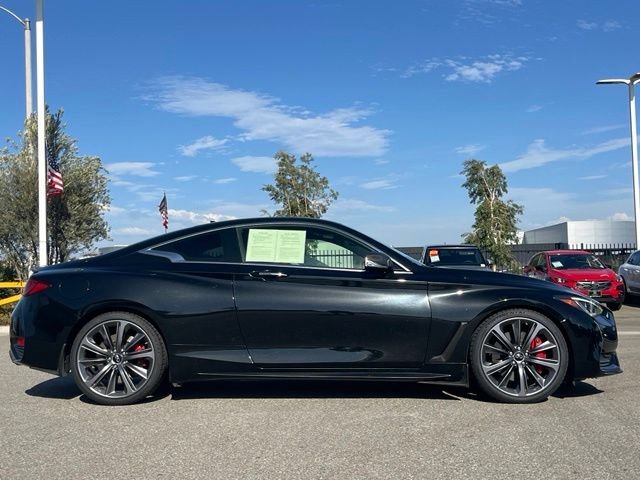 Certified 2022 INFINITI Q60 Red Sport 400 w/ Carbon Fiber Package RWD image 6