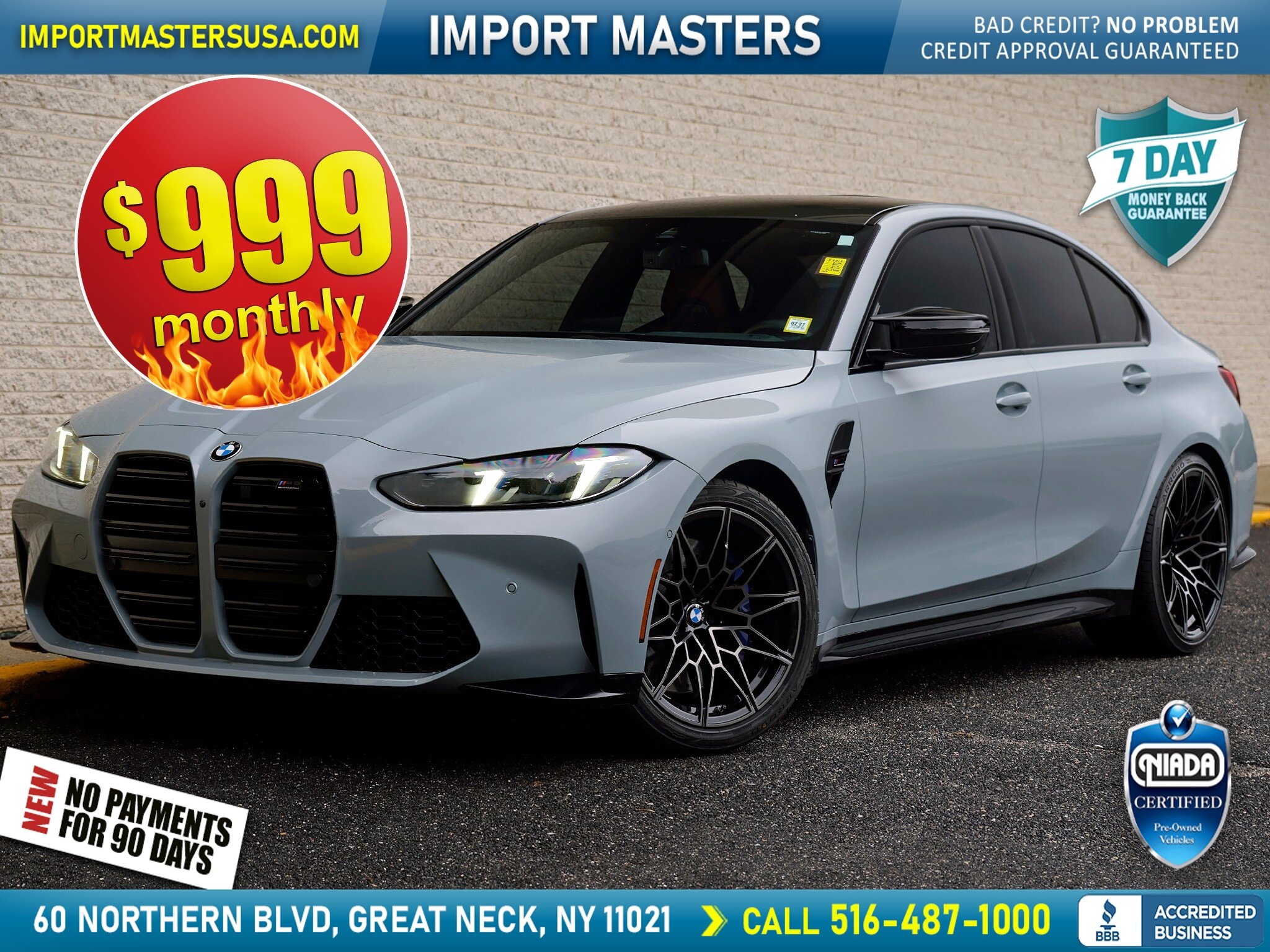 Used 2025 BMW M3 Competition w/ Executive Package