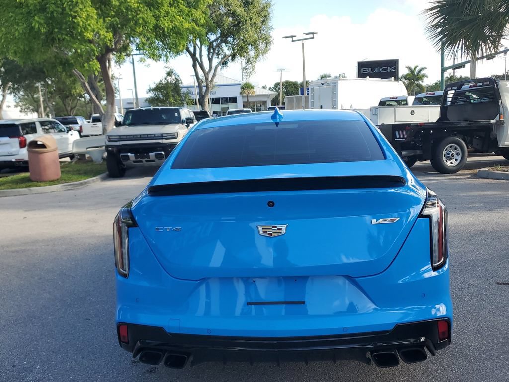 Certified 2023 Cadillac CT4 V Blackwing w/ Driver Assist Package RWD image 13