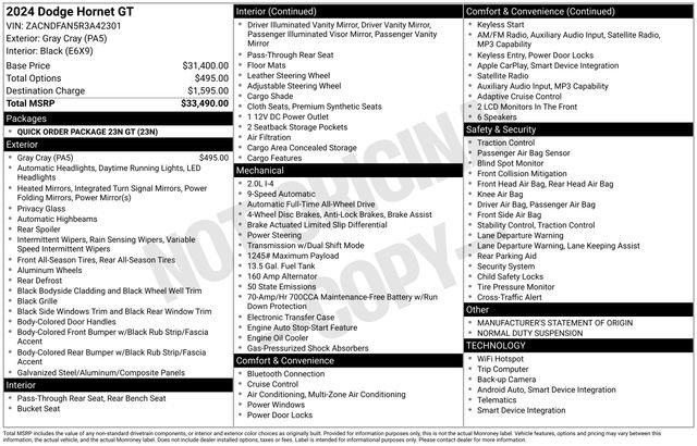 Used 2024 Dodge Hornet GT image 5