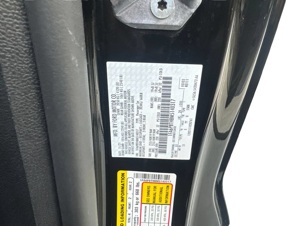 Used 2021 Ford Mustang Premium w/ Equipment Group 201A RWD image 75