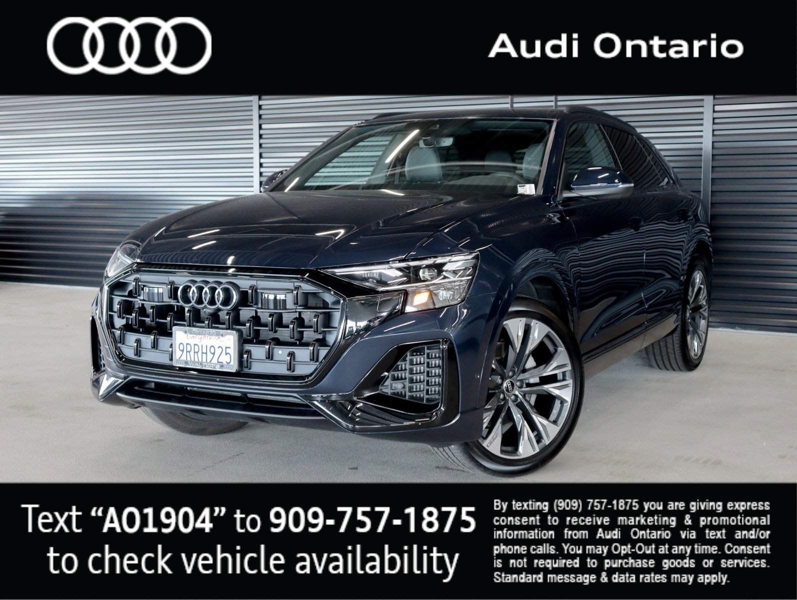 Certified 2025 Audi Q8 Premium w/ Black Optic Package AWD/4WD image 1
