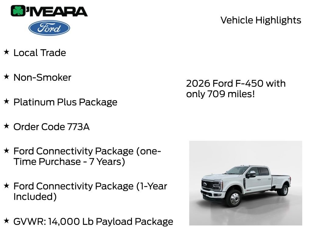 Used 2026 Ford F450 Platinum w/ Platinum Plus Package AWD/4WD image 8