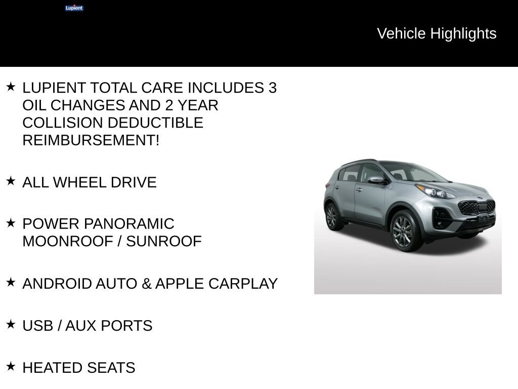 Used 2022 Kia Sportage Nightfall Edition w/ Nighfall AWD Premium Package image 8