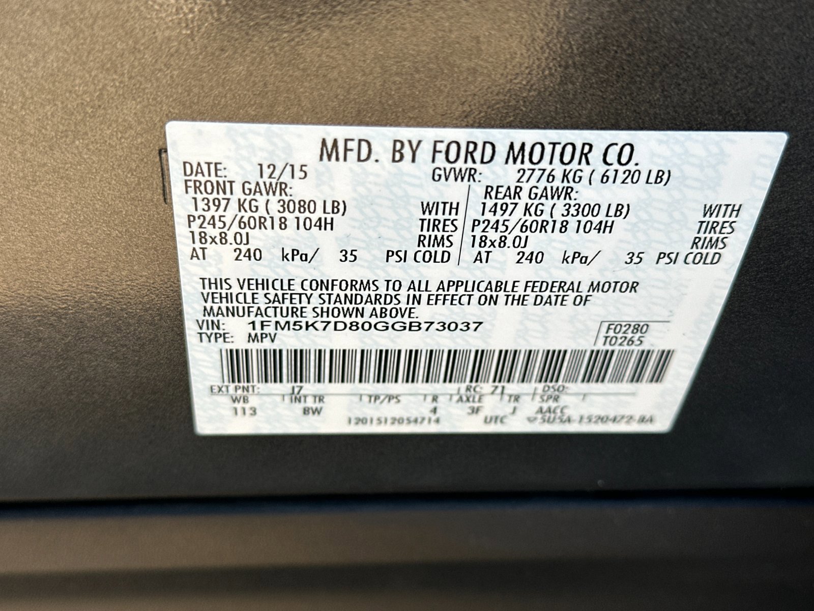 Used 2016 Ford Explorer XLT w/ Equipment Group 201A image 29